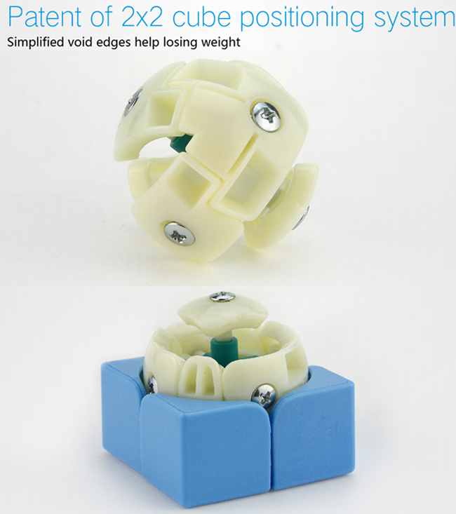 MoYu TangPo 2x2x2 Speed Cube Black